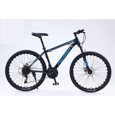 Bici da montagna a telaio in alluminio con capacità di carico di 100 kg e sistema di frenatura idraulica Shimano