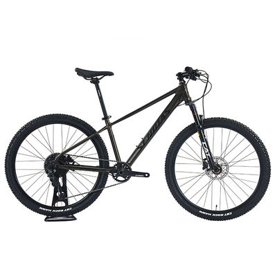 Bici da montagna in alluminio a sospensione completa con ruote da 27,5 pollici e cambio Shimano