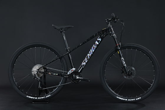 Speed Mountain Bike con manubrio in alluminio e sistema di frenatura idraulica Shimano