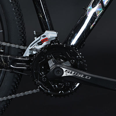 Speed Mountain Bike con manubrio in alluminio e sistema di frenatura idraulica Shimano