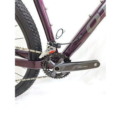Bicicletta stradale leggera in fibra di carbonio con ingranaggi a velocità singola