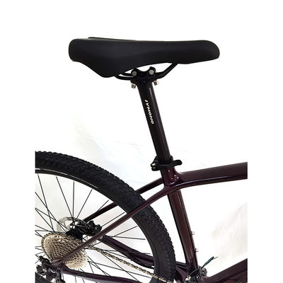 Bicicletta stradale leggera in fibra di carbonio con ingranaggi a velocità singola