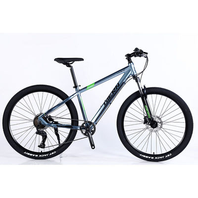 9s Gear velocita' mountain bike con materiale a forcella di acciaio e grande corsa di montagna