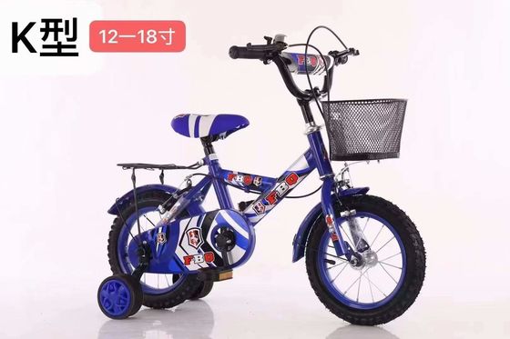 Bicicleta per bambini da 12 pollici con ruote di addestramento Bicicleta per bambini da 12 14 16 18 20 pollici con portabici