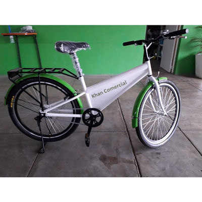 26 pollici ciclismo urbano pesante con monoposto freno pubblicità bicicletta con cartellone pubblicitario