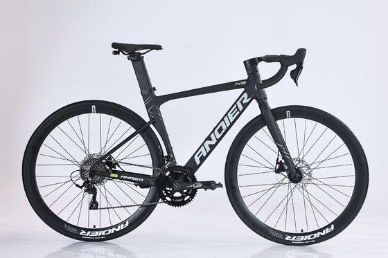 Racing Saddle Aerodynamic Road Bike Carbon Fiber Fork Material Designed to Maximize Speed and Provide Comfortable Riding Experience