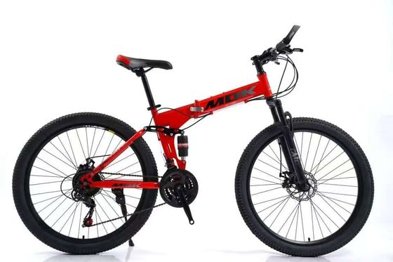 26 pollici bicicletta da montagna pieghevole con sospensione 26 pollici bicicletta pieghevole con freni a disco