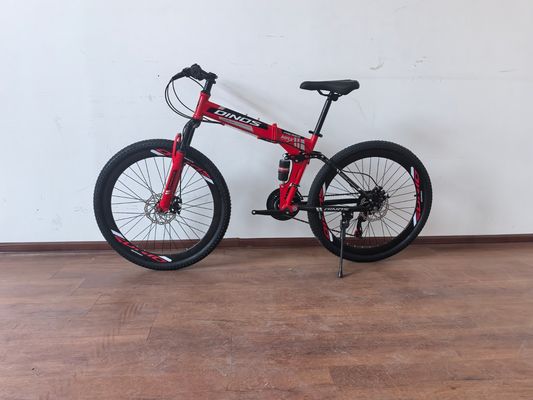 26 pollici bicicletta da montagna pieghevole con sospensione 26 pollici bicicletta pieghevole con freni a disco