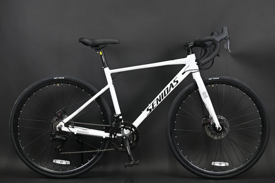 Bicicletta da strada a 2×7 velocità personalizzabile Vendita all'ingrosso di bici da strada personalizzabili Bici da strada economiche con telaio in alluminio Bici da strada leggere per pendolari urbani