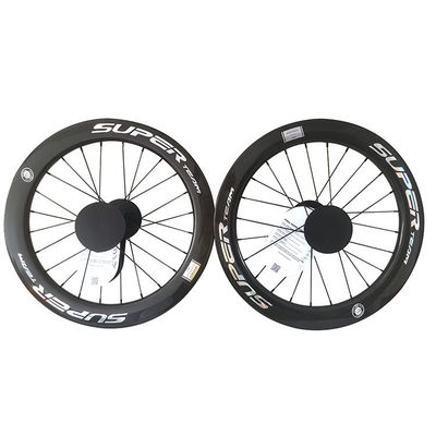 451 Disco lucido 3K freno ceramico cuscinetto di cuscinetto lame Spokes Superteam Carbon Wheelset